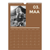 Fotokalender A4 (20 x 30 cm) — Modern en gedurft [Maart]