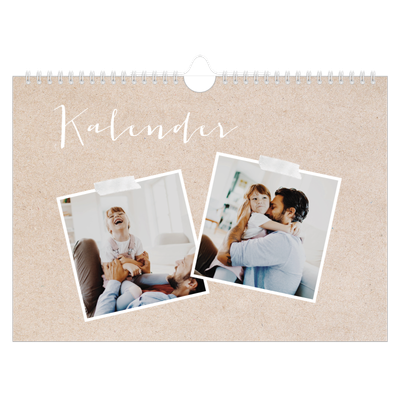 Fotokalender A4 — Scrapbook kalender [omslag]