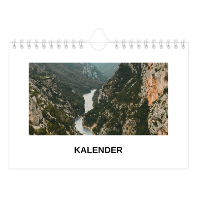 Fotokalender A5 — Eenvoudige foto [omslag]
