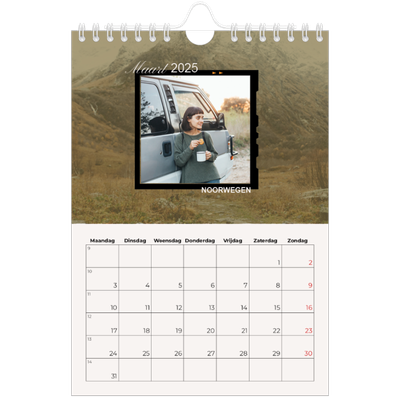 Fotokalender A5 — Zin in avontuur [Maart]