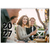Fotokalender A4 Dubbel (30 x 40 cm) — Letter stijl [omslag]