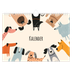 Fotokalender A4 — Hondenpoten en krabbels [omslag]