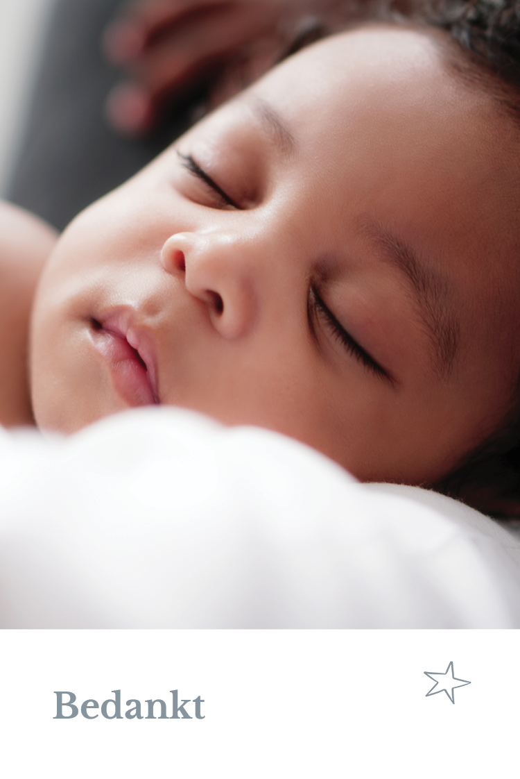 Bedankkaarten — Kleine schittering