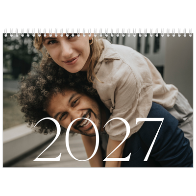 Fotokalender A4 Dubbel (30 x 40 cm) — Groots [omslag]