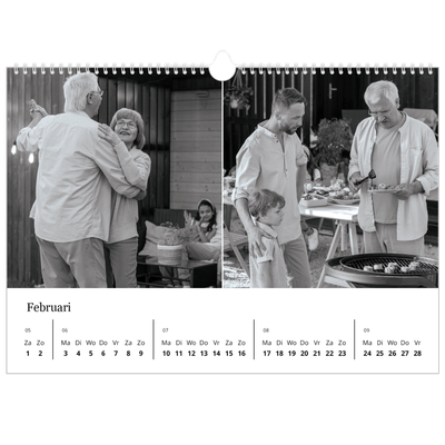 Fotokalender A3 — Focus [Februari]