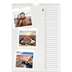 Verjaardagskalenders A4 — Foto's met plakband [Mei]