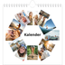 Jaarkalenders vierkant — Collage in blokkenpatroon [omslag]