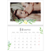 Fotokalender A4 Dubbel (30 x 40 cm) — Bloemen illustraties [Februari]
