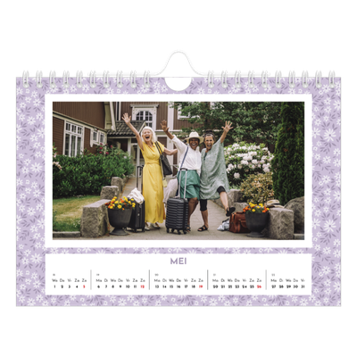 Fotokalender A5 — In volle bloei [omslag]