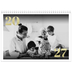 Fotokalender A4 Dubbel (30 x 40 cm) — Grote glitter cijfers [omslag]