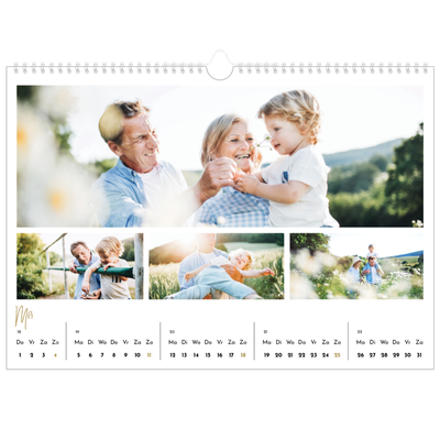 Fotokalender A3 — Handgeschreven [omslag]