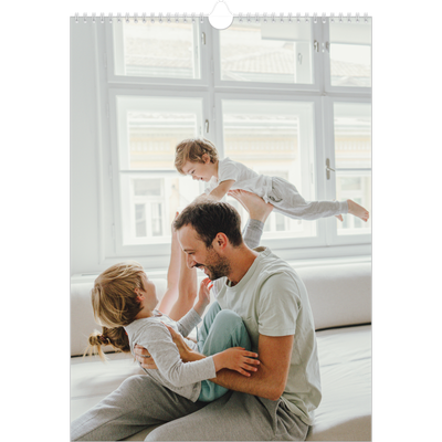 Verjaardagskalenders A3 — Bont gekleurd [omslag]