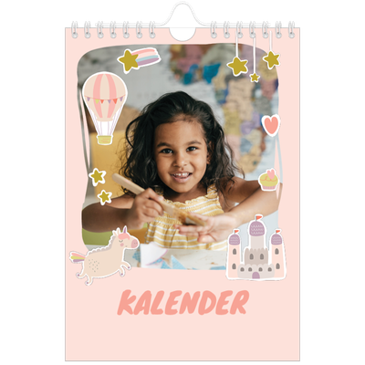 Fotokalender A5 — Regenboog eenhoorn [omslag]