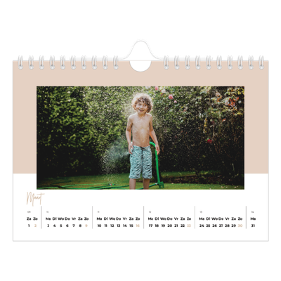 Fotokalender A5 — Aardse frames [Maart]