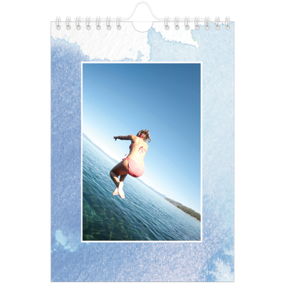 Fotokalender A5 — Aquarel achtergronden [omslag]