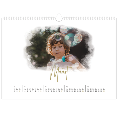 Fotokalender A3 — Foto-effecten [Maart]