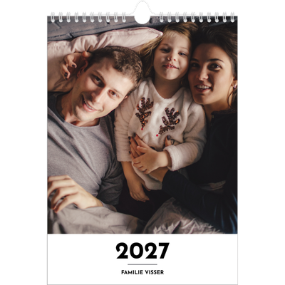 Fotokalender A4 (20 x 30 cm) — Schijnwerper effect [omslag]