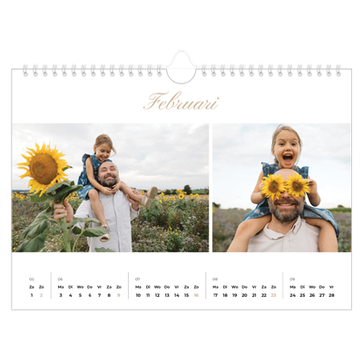 Fotokalender A4 — Fotolijn [Februari]