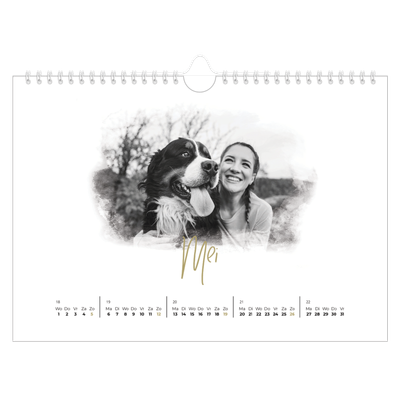 Fotokalender A4 — Foto-effecten [Mei]