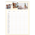 A3 Familieplanners — Modern - gezinsplanner 4 personen [Maart]