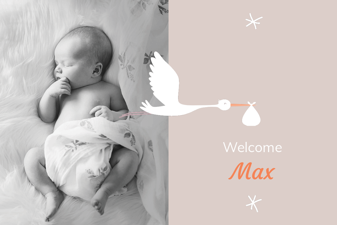 Uitnodigingen — Mijn vriend de ooievaar