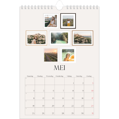 Fotokalender A4 (20 x 30 cm) — Fotowand gallerij [omslag]