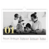 Fotokalender A4 — Grote glitter cijfers [Januari]