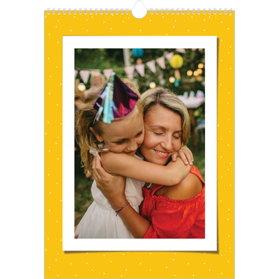 Verjaardagskalenders A3 — Snapshots in felle kleuren [omslag]