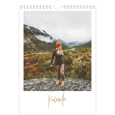 Fotokalender A4 (20 x 30 cm) — Handgeschreven [omslag]