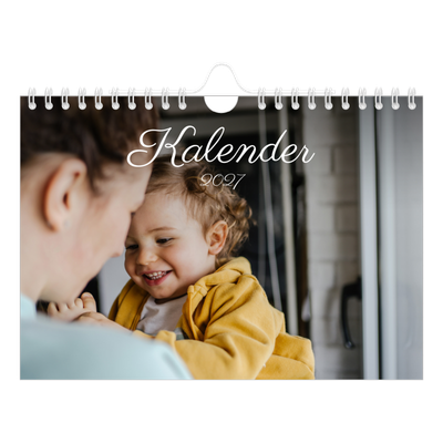 Fotokalender A5 — Handgeschreven maanden [omslag]
