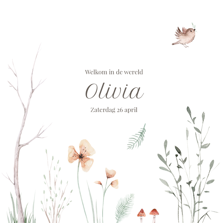 Uitnodigingen — Zachte lente