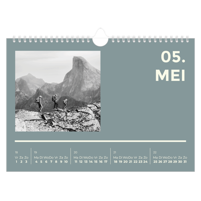 Fotokalender A4 — Modern en gedurft [omslag]