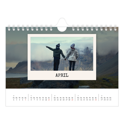 Fotokalender A5 — De portretselectie [April]