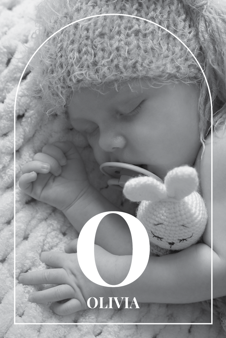 Uitnodigingen — Modern initiaal