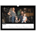 Fotokalender A3 — Foto in zwart kader [Januari]