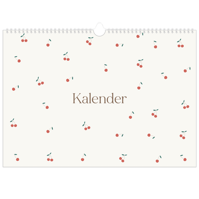 Fotokalender A3 — Gelukzalig kers [omslag]