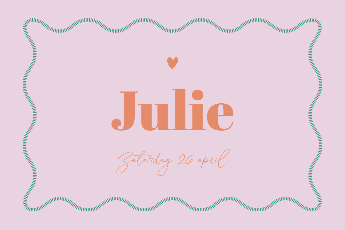 Uitnodigingen — Blos en kronkel