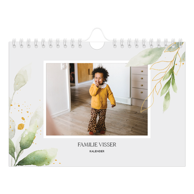 Fotokalender A5 — Bloemen splash [omslag]