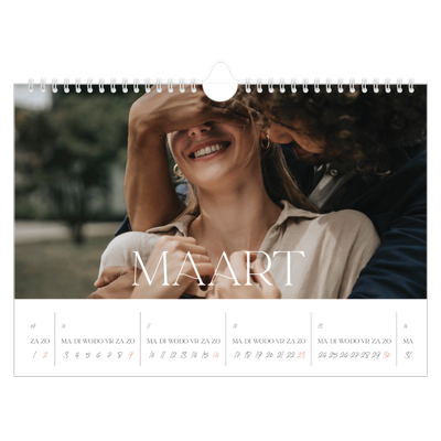 Fotokalender A4 — Groots [Maart]