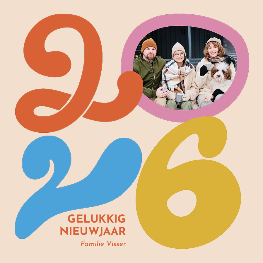 Fotokaarten — Speelse calligrafie