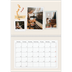 Fotokalender A4 Dubbel (30 x 40 cm) — Vintage scrapbook [April]