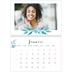 Fotokalender A4 Dubbel (30 x 40 cm) — Bloemen illustraties [Januari]