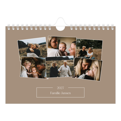 Fotokalender A5 — Gemaakte herinneringen [omslag]