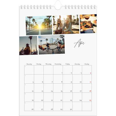 Fotokalender A4 (20 x 30 cm) — City trip [April]