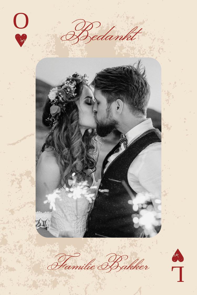 Bedankkaarten — Hartenaas