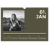 Fotokalender A3 — Modern en gedurft [Januari]