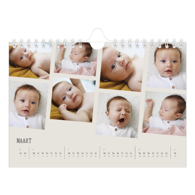 Fotokalender A5 — Herinneringen in beweging [Maart]