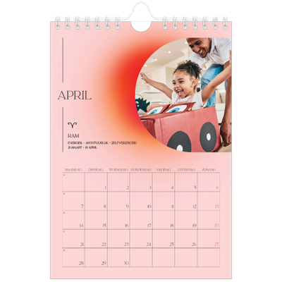 Fotokalender A5 — Astronomie [April]