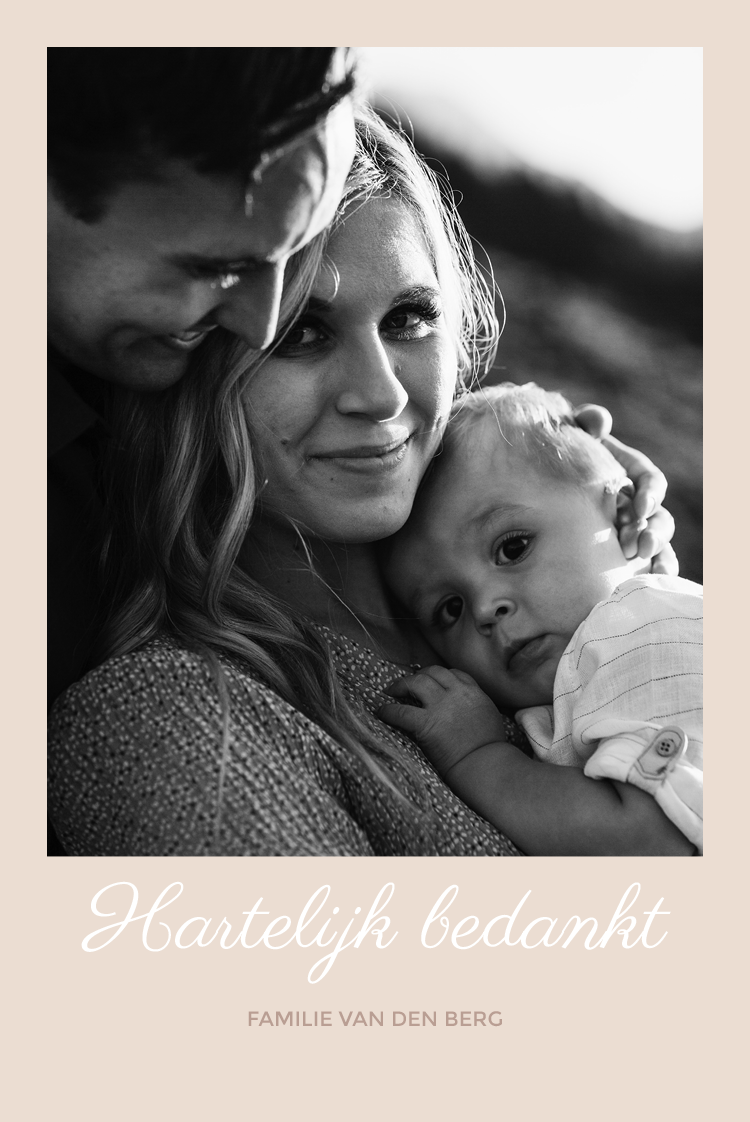 Bedankkaarten — Pastelkleurige blokken