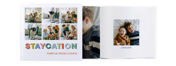 Fotoboeken — Vakantie in eigen land - wit